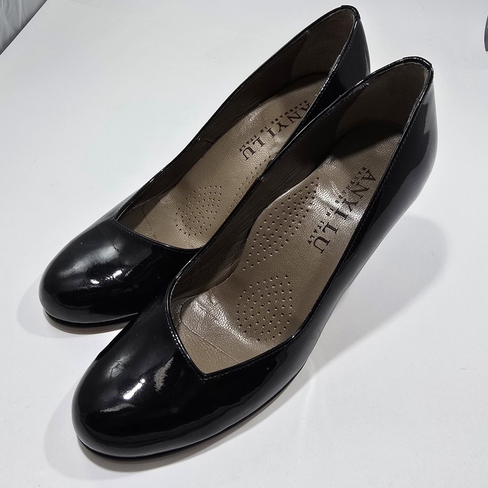 Anyi Lu Patent Leather Pumps
